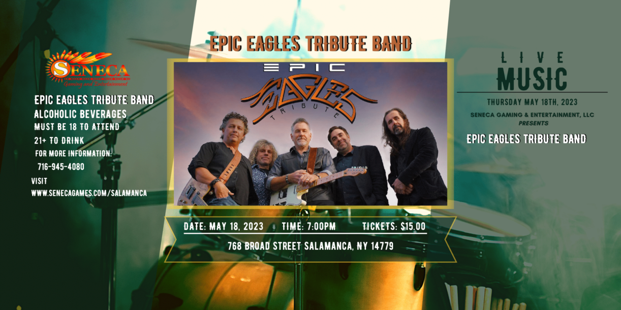 Eagles Live Music Promo banner
